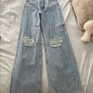 WOMENS H&M FLARE JEANS